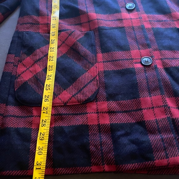 Vintage Pendleton wool plain blazer coat S/M - Picture 9 of 13